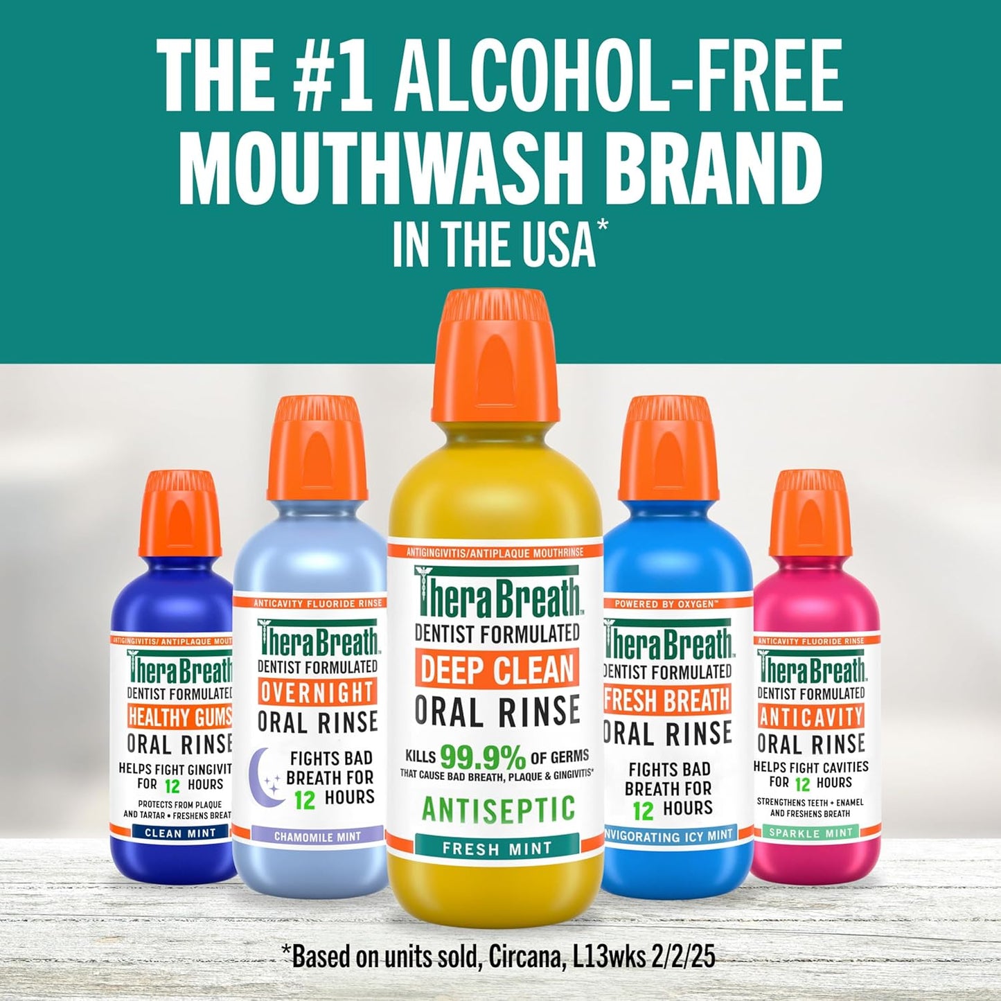 TheraBreath_Deep_Clean_Mouthwash,_Antiseptic_Benefits,_Fresh_Mint_Flavor,_Dentist_Formulated,_Alcohol_Free,_16_fl_oz_(Pack_of_2)