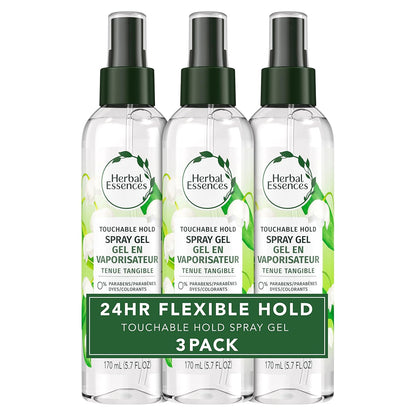 Herbal_Essences_Hair_Spray_Gel_for_Curly_Hair,_Styling_Gel_for_Women,_Touchable_Hold,_5.7_Fl_Oz_(Pack_of_3)