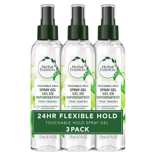 Herbal_Essences_Hair_Spray_Gel_for_Curly_Hair,_Styling_Gel_for_Women,_Touchable_Hold,_5.7_Fl_Oz_(Pack_of_3)
