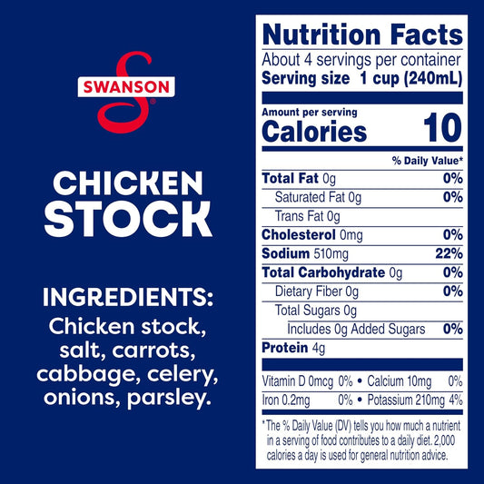 Swanson_100%_Natural,_Gluten-Free_Chicken_Stock,_32_Oz_Carton