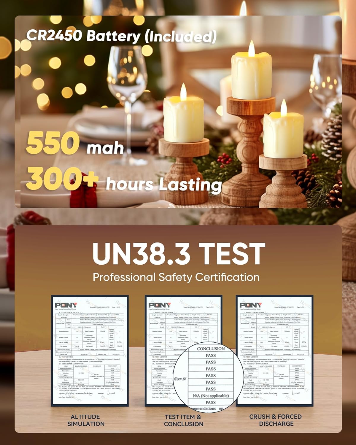 Homemory_2"_x_2"_Timer_Remote_Control_Flickering_Flameless_Votive_Candles,_Realistic_Battery_Operated,_6Pack_3D_Wick_Electric_Fake_for_Christmas,_Wedding,_Home_Decorations