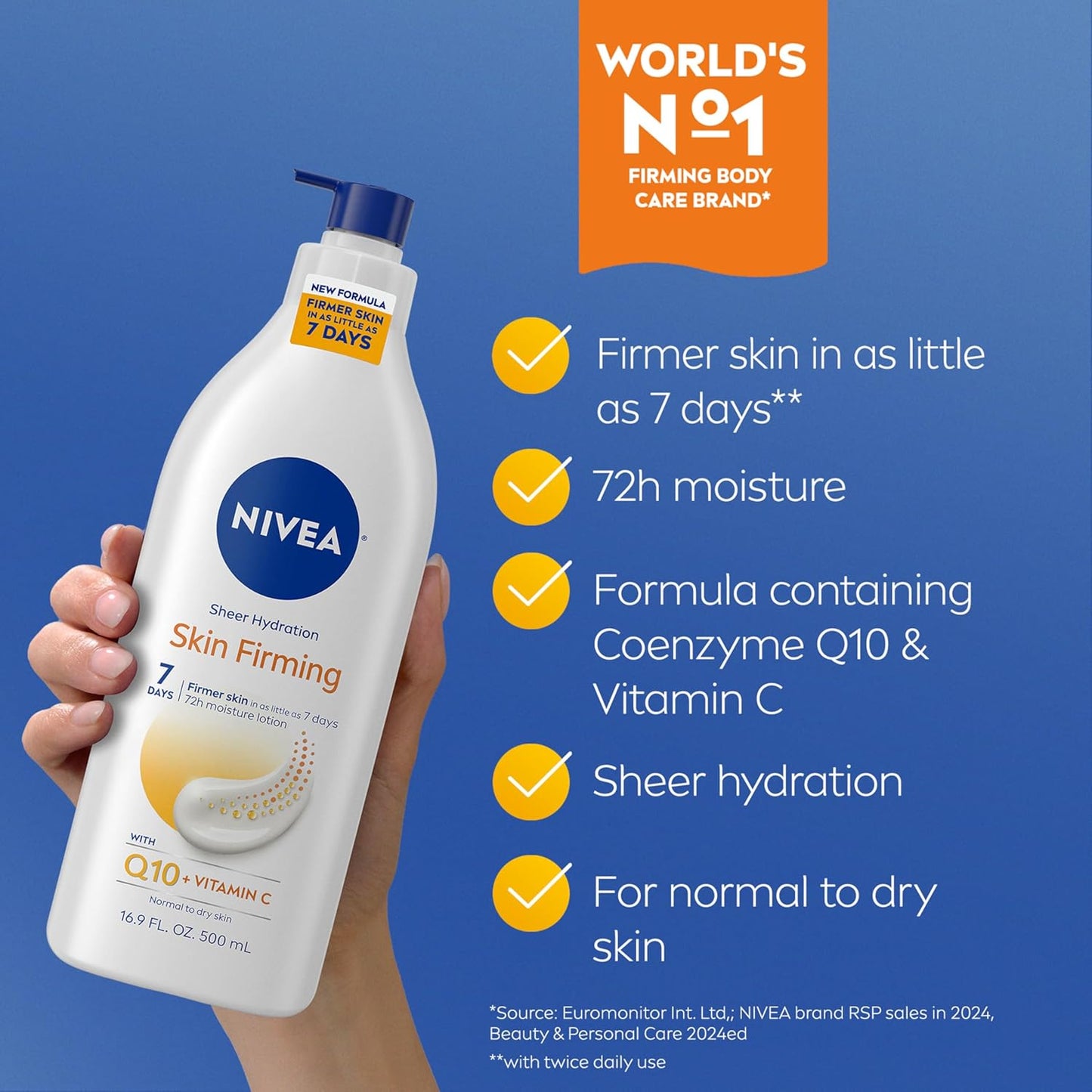 NIVEA_Sheer_Hydration_Skin_Firming_Body_Lotion_(16.9_Fl_Oz)_+_Skin_Firming_&_Toning_Body_Gel_Cream_with_Hyaluronic_Acid_(6.7_Oz),_Enriched_with_Q10_and_Vitamin_C