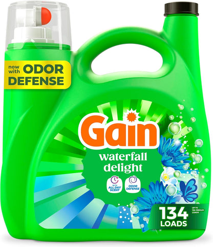 Gain_Liquid_Laundry_Detergent_with_Odor_Defense,_Waterfall_Delight_Scent,_Laundry_Soap_For_HE_Washing_Machines,_177_fl_oz,_134_Loads_(Packaging_May_Vary)