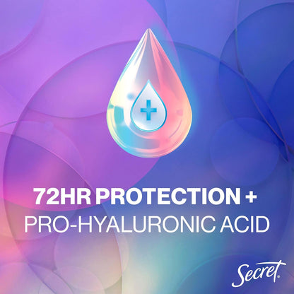 Secret_Fresh_Antiperspirant_Deodorant_for_Women,_72hr_Breathable_Sweat_&_Odor_Protection,_Instant_Freshness_&_Gentle,_PH_Balancing_Minerals,_Clear_Gel,_Relaxing_Lavender_Scent,_3.4_oz
