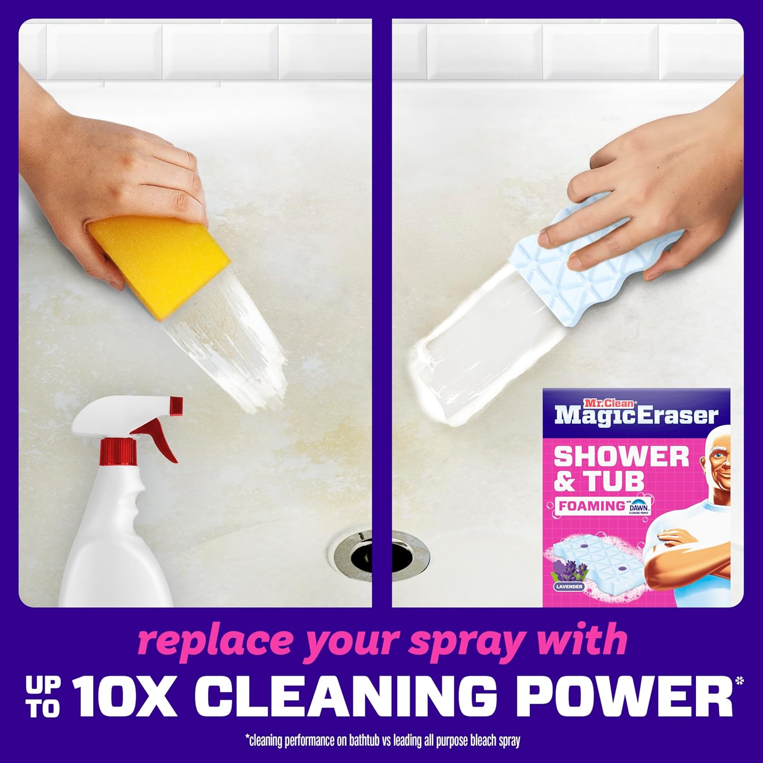 Mr._Clean_Magic_Eraser_Sponge,_Bathroom,_Shower,_Tub_Cleaner,_Soap_Scum_Remover,_Bathroom_Cleaning_Supplies,_Dawn_Cleaning_Power_with_Lavender_Scent,_Shower_&_Tub,_8ct