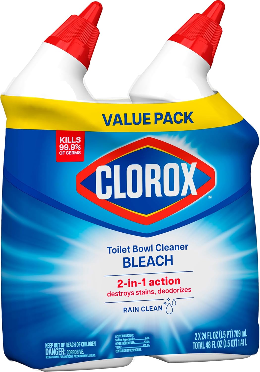 Clorox_Toilet_Bowl_Cleaner_Bleach,_Rain_Clean,_24_Fluid_Ounces,_Pack_of_2_(Package_May_Vary)
