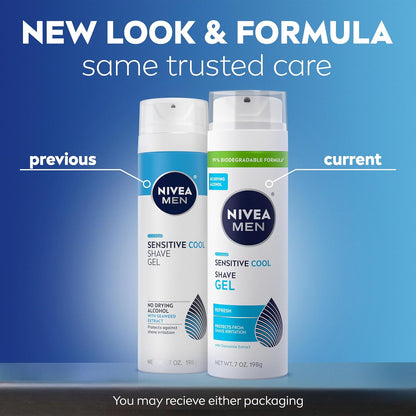 NIVEA_MEN_Sensitive_Cool_Shave_Gel_for_Sensitive_Skin,_Alcohol_Free_Shaving_Gel_with_Chamomile_Extract,_7_Oz_Can,_Pack_of_3