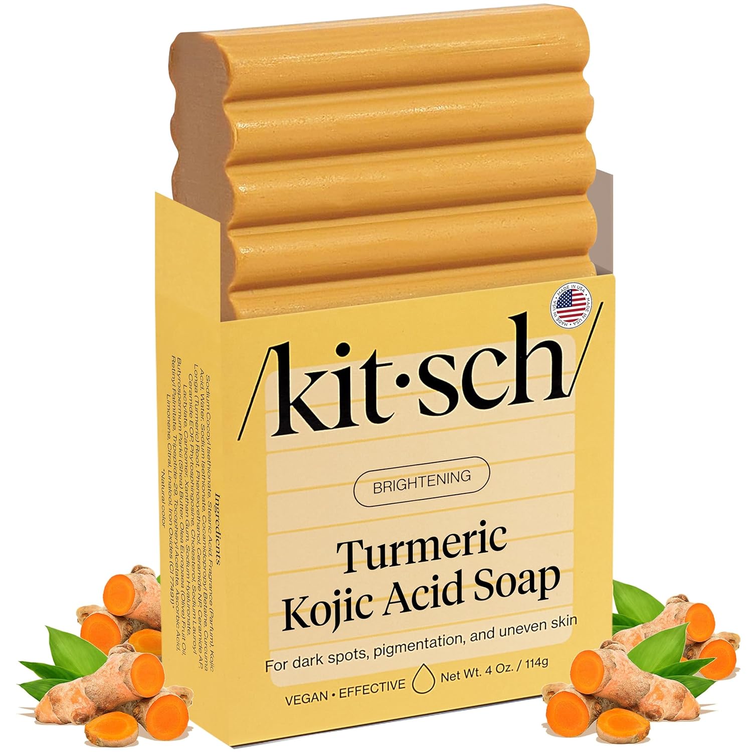 Kitsch_Kojic_Acid_Soap_–_Turmeric_Soap_Bar_with_Hyaluronic_Acid_&_Shea_Butter_–_Brightening_&_Hydrating_Body_Wash_&_Face_Wash_for_Dark_Spots,_Even_Skin_Tone_&_Natural_Glow_-_Made_in_USA_-_4_oz