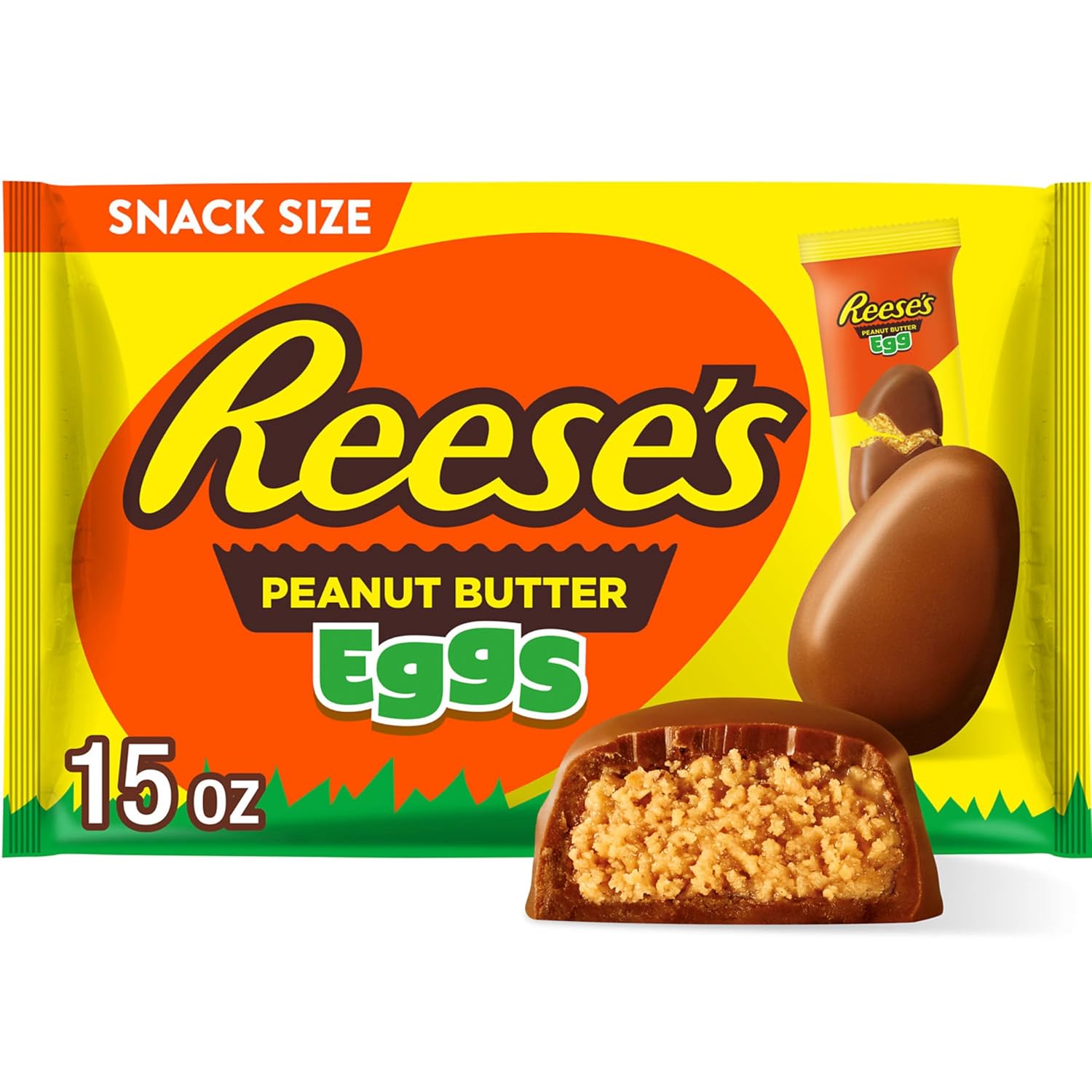 REESE'S_Milk_Chocolate_Snack_Size_Peanut_Butter_Eggs,_Easter_Basket_Easter_Candy_Bag,_15_oz
