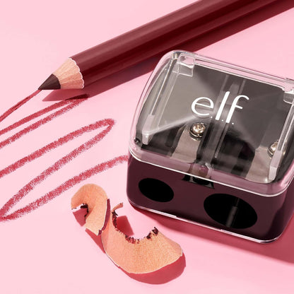e.l.f.,_Dual-Pencil_Sharpener,_Convenient,_Essential_Tool,_Sharpens,_Easy_To_Clean,_Travel-Friendly,_Compact,_Includes_Bonus_Small_Sharpener