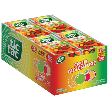 Tic_Tac_Fruit_Adventure,_On-the-Go_Pocket-Sized_Mints,_100_pieces,_Bulk_12_Pack,_1.7_oz_Each