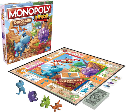 Hasbro_Gaming_Monopoly_Junior_Dinosaur_Edition_Game_|_Kids_Board_Games_with_Dino-Themed_Toy_Tokens_|_2-4_Players_for_Boys_&_Girls_|_Ages_5+_(Amazon_Exclusive)