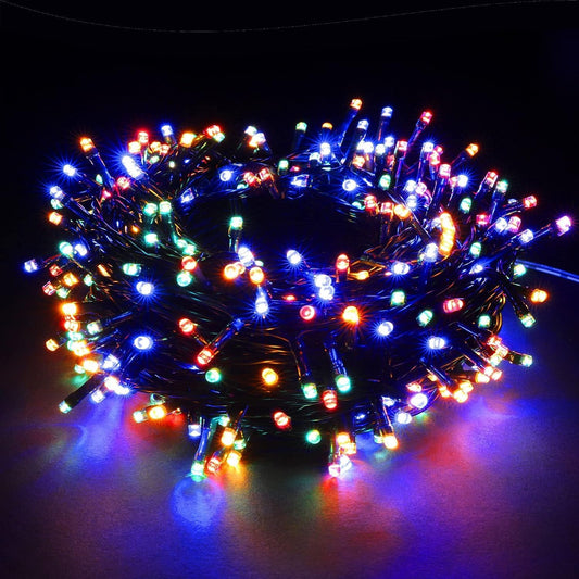 PMS_100-1000_LED_Christmas_Lights,_Low_Voltage_Fairy_String_Lights_with_8_Modes,_Ideal_for_Xmax_Tree,_Garden,_Home,_Party,_Halloween_Festival_Deco_(Mixed-Color,_100_LEDs)
