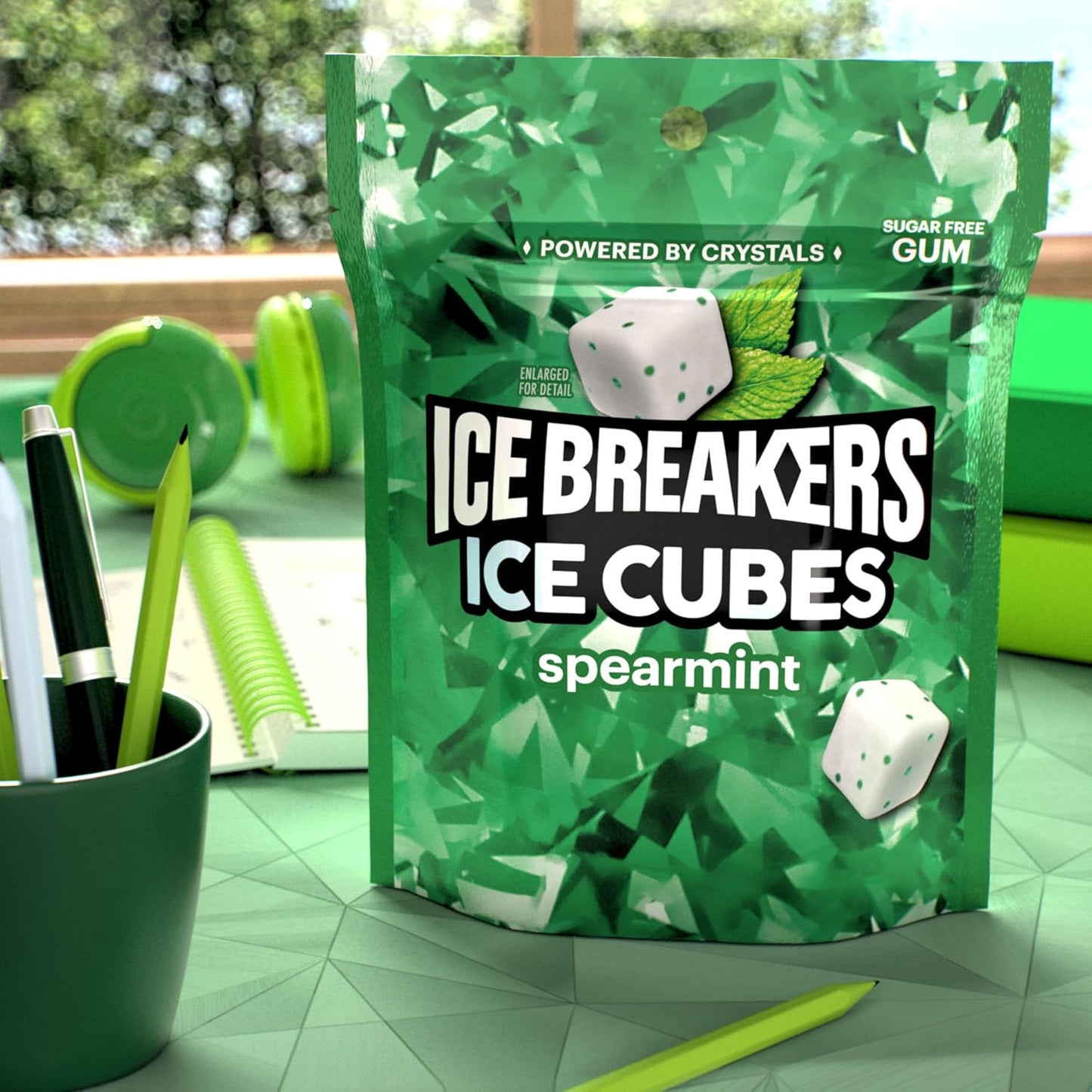 ICE_BREAKERS_Ice_Cubes_Spearmint_Sugar_Free_Chewing_Gum_Pouch,_8.11_oz_(100_Pieces)