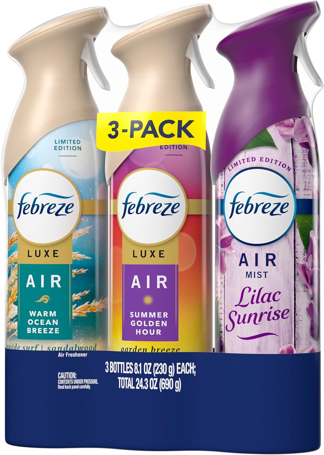 Febreze_Air_Mist,_Air_Freshener,_Odor_Fighting_Room_Spray,_Deodorizer_for_Home_Bathroom_Kitchen_Office_Apartment,_Lilac_Sunrise,_Warm_Ocean_Breeze,_Summer_Golden_Hour_Variety_Pack,_8.1oz_(Pack_of_3)