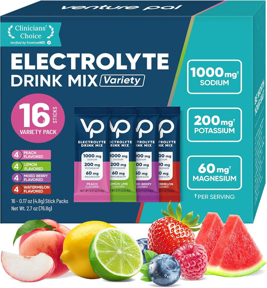 Venture_Pal_High_Sodium_Sugar-Free_Electrolyte_Powder_Packets_-_Hydration_Packets_with_Sodium,_Potassium_&_Magnesium_|_Zero_Calories_|_Vegan,_Keto,_and_Paleo_Friendly_|_16_Sticks