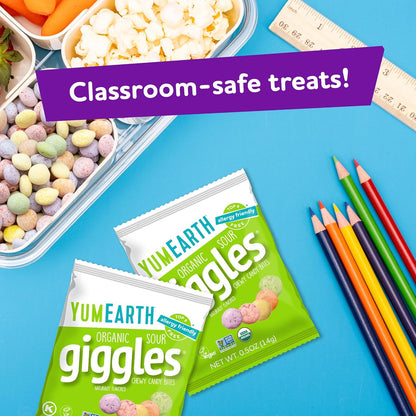 YumEarth_Organic_Sour_Giggles_Chewy_Candy_-_Allergy_Friendly_(Top_9_Free),_No_Artificial_Dyes_or_Flavors,_Non_GMO,_Gluten_Free,_Vegan_-_Individually_Wrapped_Sour_Snack_Packs_-_0.5_Ounce_(Pack_of_10)