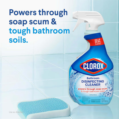 Clorox_Disinfecting_All-Purpose_Cleaner_32_Oz_and_Bathroom_Cleaner,_Household_Essentials,_30_Oz,_Pack_of_3