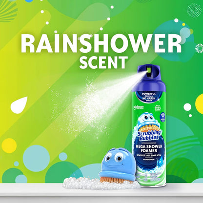 Scrubbing_Bubbles_Mega_Bathroom_and_Shower_Foamer_Aerosol,_Rainshower_Scent,_20oz_(Pack_of_2)