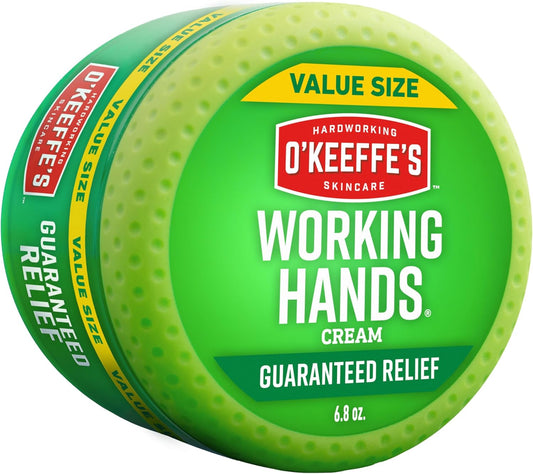 O'Keeffe's_Working_Hands_Hand_Cream_for_Extreme_Dryness_-_6.8_oz_Value_Size_Jar_(1_Pack)_-_Repairing_Skincare_for_Cracked,_Dry_Hands