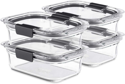 Rubbermaid_Brilliance_Glass_Food_Storage_Containers,_3.2_Cup,_Set_of_4,_BPA-Free,_Leak-Proof,_Clear