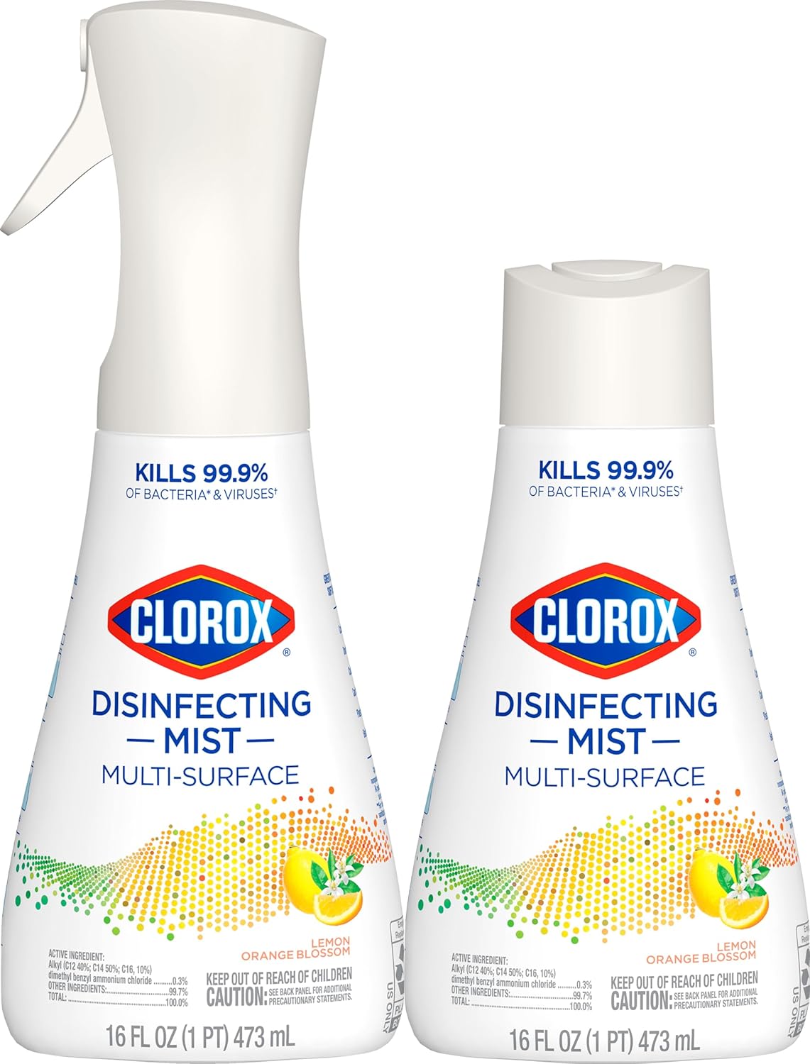 Clorox_Disinfecting_Mist,_Lemon_and_Orange_Blossom,_1_Spray_and_1_Refill,_16_oz_Each