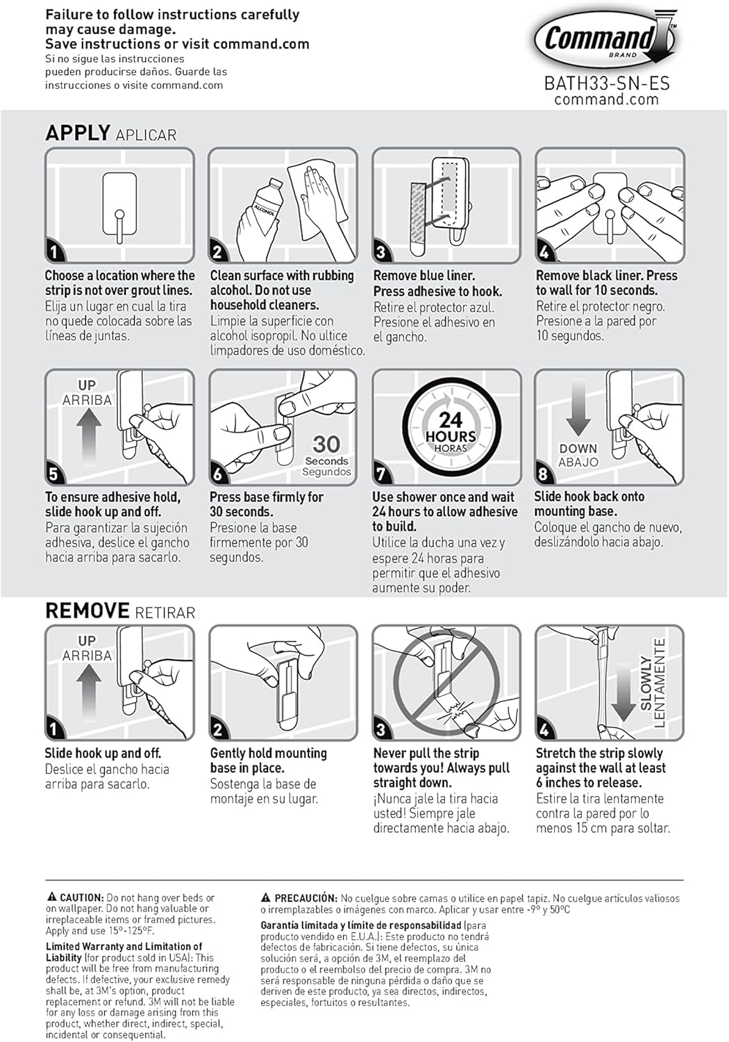 Command_Small_Bath_Hook,_Holds_up_to_1_lb,_1_Satin_Nickel_Shower_Hook_with_2_Water_Resistant_Strips,_Damage-Free_Bathroom_Organization