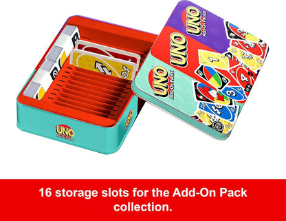 Mattel_Games_UNO_Card_Game_with_2_Add_On_Packs_&_Collectible_Tin_for_Kids,_Adults_&_Family_Game_Night._2_to_10_Players_(Amazon_Exclusive)