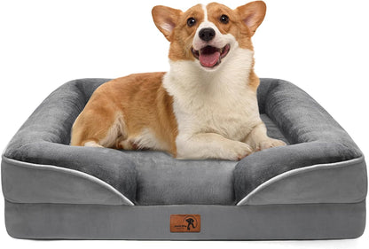 Orthopedic_Dog_Bed_with_Sides_-_Dog_Sofa_Beds_for_Medium_Dogs,_Supportive_Foam_Pet_Couch_Bed_with_Washable_Removable_Cover,_Waterproof_Lining_and_Non-Slip_Bottom,_Grey_-_M