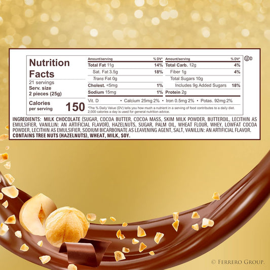 Ferrero_Rocher_Gourmet_Hazelnut_Milk_Chocolate,_3_Individually_Wrapped_Chocolates,_1.3_oz