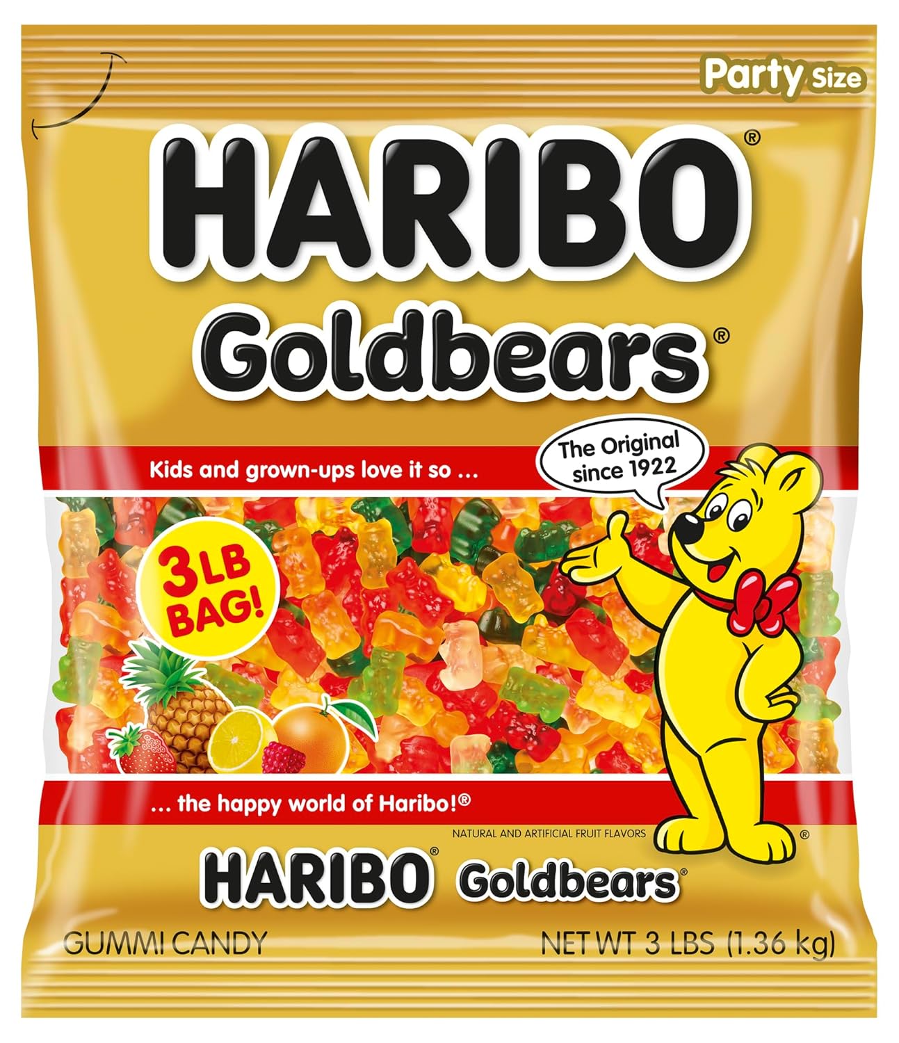 HARIBO_Goldbears,_Gummi_Candy,_3_lb_Bag,_Assorted_Flavors