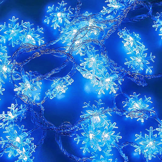 DomeStar_Christmas_Snowflake_String_Lights,9.8Ft_20_LED_Battery_Powered_Christmas_Fairy_Lights_Hanging_Decor_for_Xmas_Tree_Party_Wedding_New_Year_Bedroom_Patio_Wall_Indoor_Outdoor_Decorations_Blue