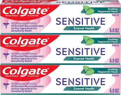 Colgate_Sensitive_Enamel_Health_Toothpaste_for_Sensitive_Teeth,_3_Pack,_Toothpaste_with_Fluoride_and_5%_Potassium_Nitrate,_Helps_Prevent_Bad_Breath,_Soothing_Peppermint_Flavor,_6_oz,_3_Pack
