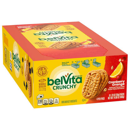 belVita_Breakfast_Bars_Biscuits,_Cranberry_Orange,_8_Packs_(4_Biscuits_Per_Pack)