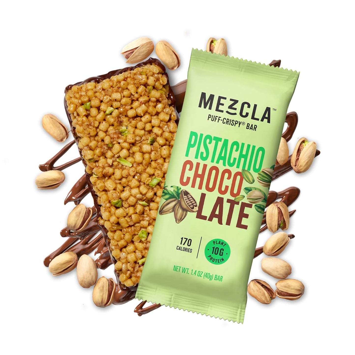 Mezcla_Puff_Crispy_Protein_Bars,_Gluten_Free_&_Vegan_Protein_Bars,_10g_Protein,_Alt_for_Crispy_Rice_Treat,_Granola_Bars_&_Breakfast_Bars,_Healthy_Snacks_for_Adults_(1_Count_(Pack_of_1),_Pistachio_Chocolate)