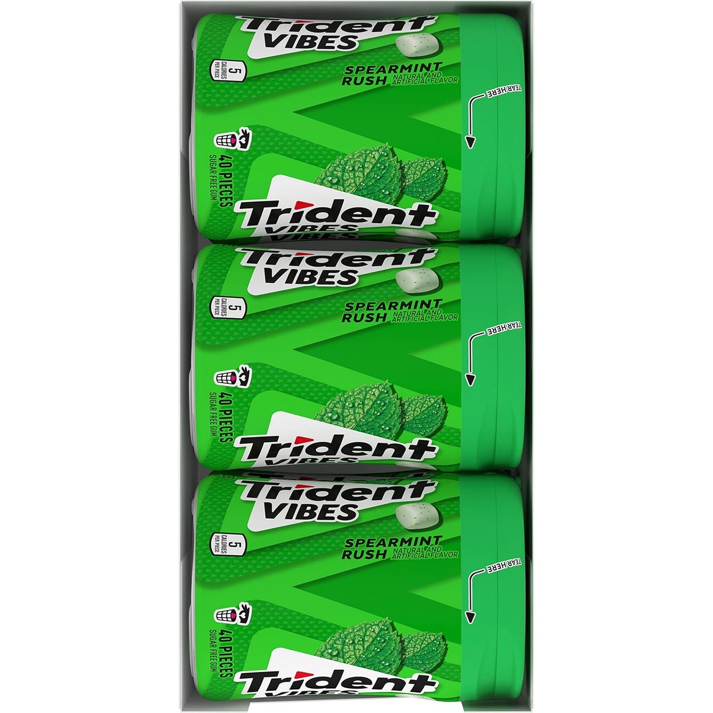 Trident_Vibes_Spearmint_Rush_Sugar-Free_Chewing_Gum,_6_Bottles_of_40_Pieces_(240_Total_Pieces)