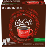 McCafe Premium Roast Decaf, Keurig Single Serve K-Cup Pods, Medium Roast Coffee Pods