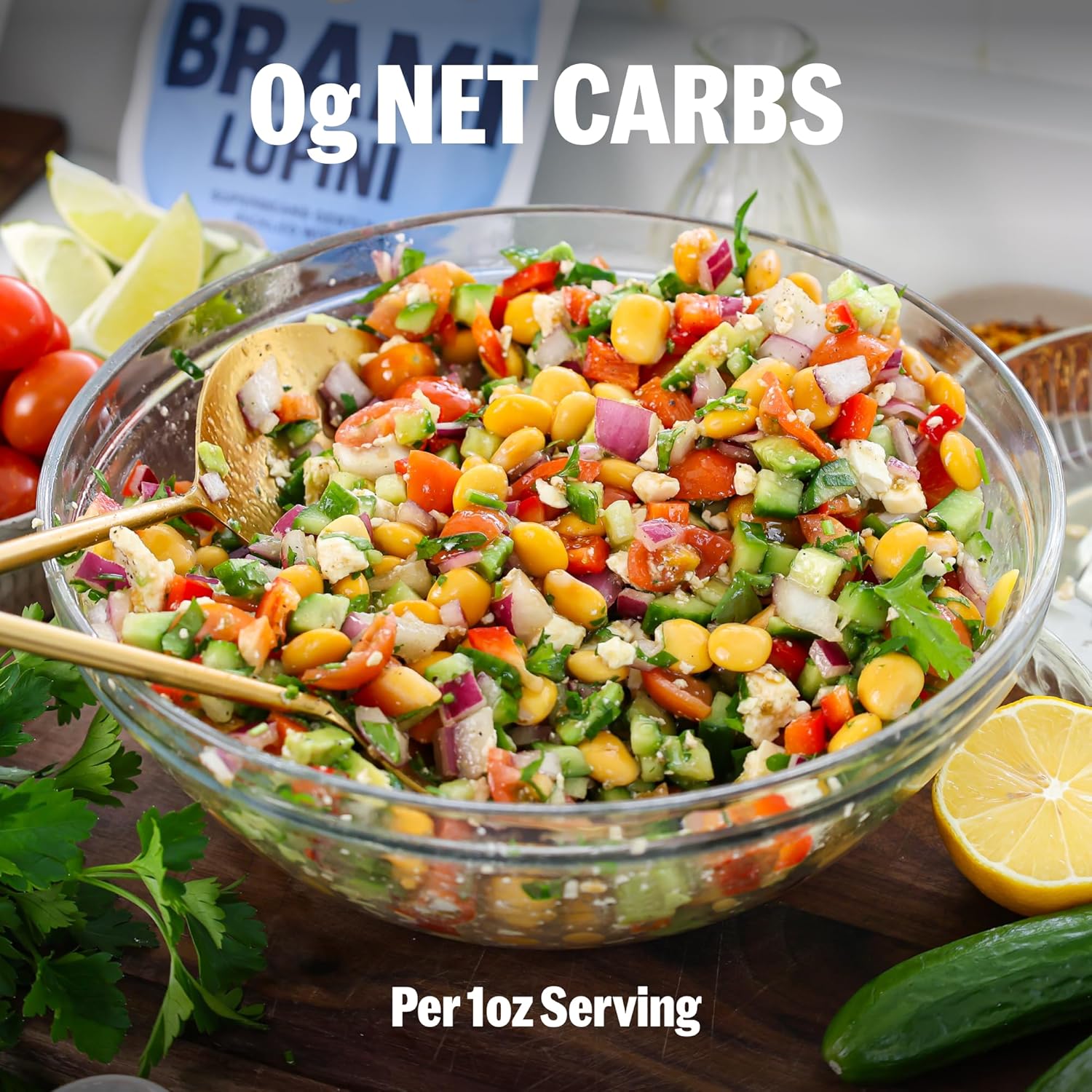 BRAMI_Lupini_Beans_Snack,_Garlic_&_Rosemary,_7g_Plant_Based_Protein,_0g_Net_Carbs,_Vegan,_Vegetarian,_Keto,_Mediterranean_Diet,_Non_Perishable,_5.3_Oz