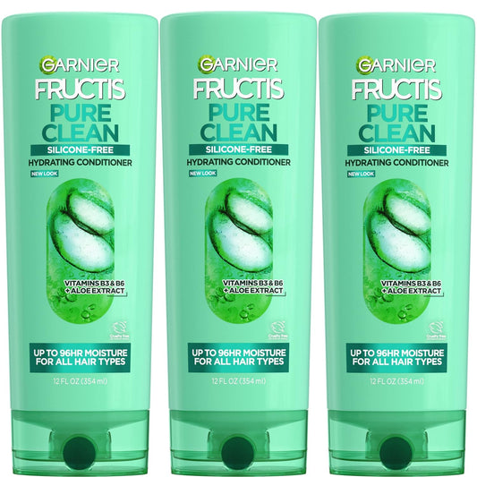 Garnier_Fructis_Pure_Clean_Hydrating_Conditioner,_12_Fl_Oz,_3_Count_(Packaging_May_Vary)