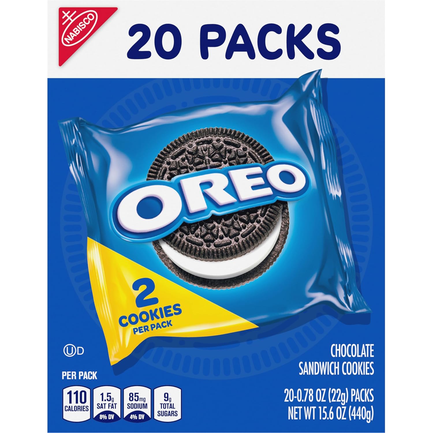 OREO_Chocolate_Sandwich_Cookies,_20_Snack_Packs_(2_Cookies_Per_Pack)