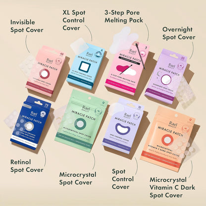 Rael_Miracle_Invisible_Spot_Cover_Hydrocolloid_Acne_Pimple_Patches_(96_Ct)_|_Ultra-Thin_Patch_for_Face,_Absorbs_Fluid_From_Blemishes,_Facial_Sticker,_Korean_Skin_Care,_Pore_Care,_2_Sizes