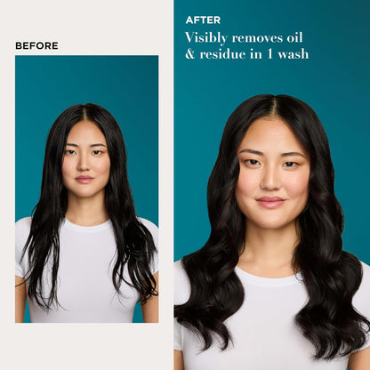 OGX_Clarifying_Strength_+_Rosemary_Mint_Conditioner,_Clarifying_Conditioner_for_Oily_Hair_Visibly_Helps_Remove_Oil_&_Residue_to_Clear_Away_Buildup,_Sulfate-Free_Surfactants,_13_fl._oz