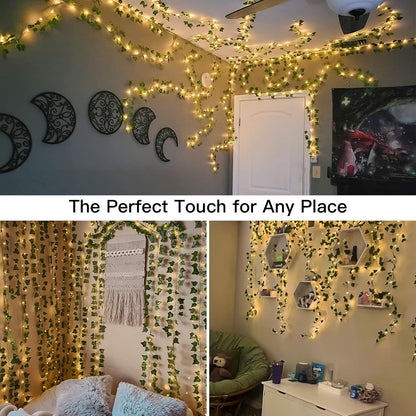 suddus_Vines_with_Light_for_Bedroom,_200_LED_Fairy_Lights_with_Vines,_Ivy_Curtain_Lights_for_Dorm,_Wedding,_Party,_Wall,_Indoor,_Outdoor_Decor,_6.5ft_x_6.5ft