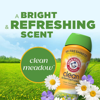 ARM_&_HAMMER_Clean_Scentsations_In-Wash_Scent_Booster,_Laundry_Scent_Booster_Clean_Meadow_scent,_24_Oz