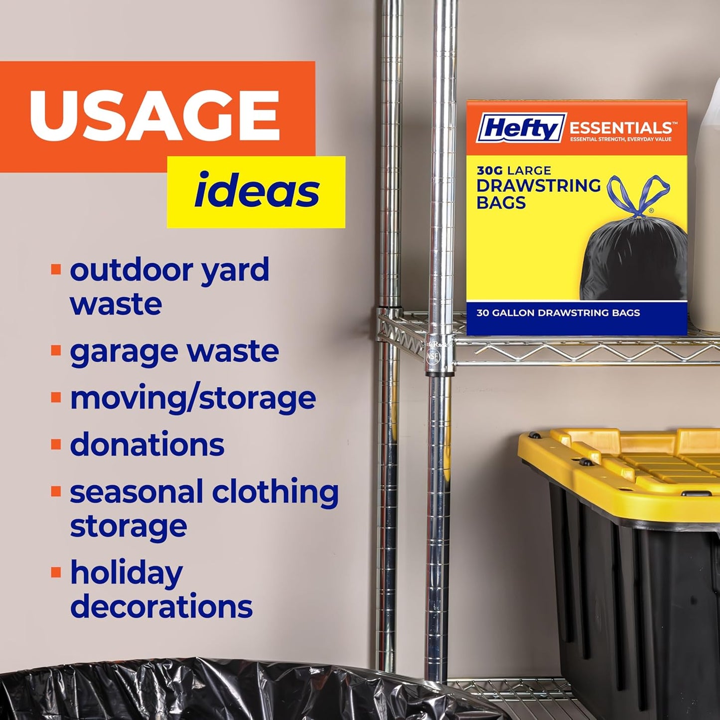 Hefty_Essentials_Drawstring_30_Gallon_Trash_Bags,_56_Count,_Bulk_Black_Garbage_Bags_for_Garages,_Parties,_Large_Trash_Items,_and_More,_Scent_Free,_Black