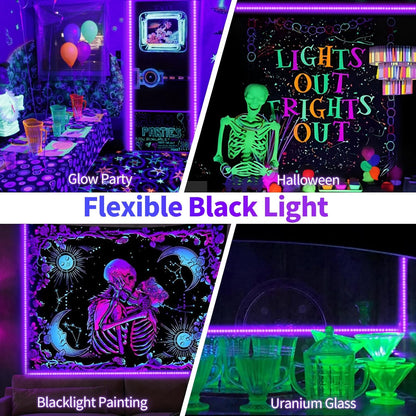 50_Ft/66FT_Black_Light_Strip_&_Remote,_900LEDs,_Dimmable_12V_Flexible_Black_Lights_for_Glow_Party,_Bedroom,_Hallween,_Fluorescent_Tapestry_Poster,_3_Light_Modes,_Non-Waterproof