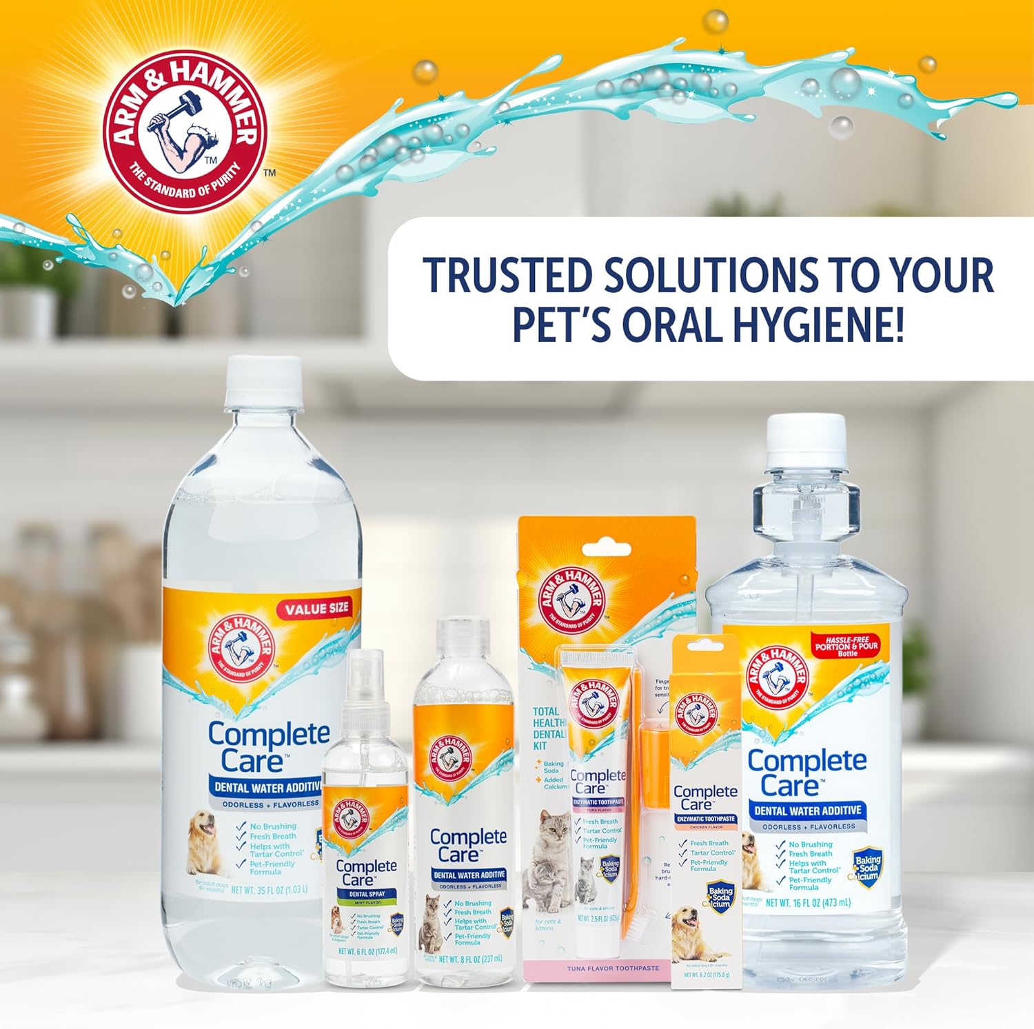 Arm_&_Hammer_Complete_Care_Enzymatic_Dog_Toothpaste_with_Baking_Soda_and_Calcium,_Fluoride-Free_Chicken_Flavor_for_Plaque,_Tartar,_and_Fresh_Breath,_6.2_Oz_Value_Size