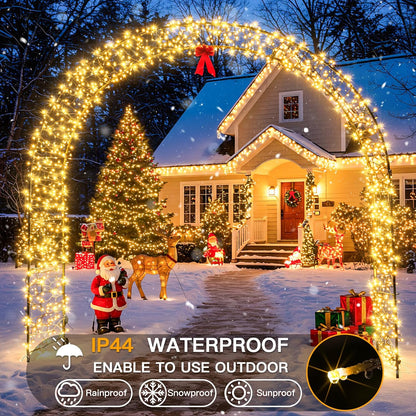 suddus_Indoor_Christmas_Lights_with_Remote,_Warm_White_String_Lights_Plug_in_with_Timer,_33ft_100_LED_Twinkle_Fairy_Lights_for_Bedroom_Xmas_Tree_Wreath_Garden_Party_Outdoor_Thanksgiving_Decorations