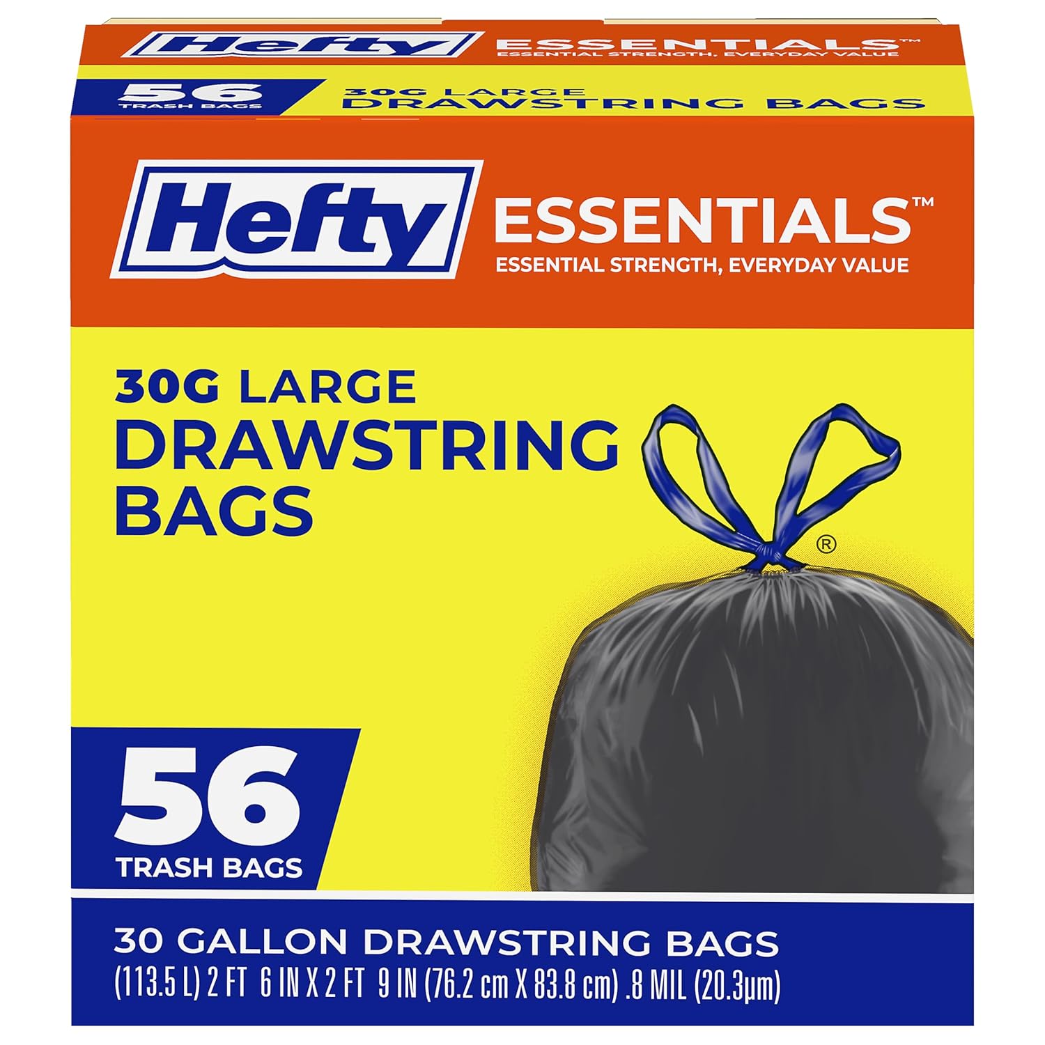 Hefty_Essentials_Drawstring_30_Gallon_Trash_Bags,_56_Count,_Bulk_Black_Garbage_Bags_for_Garages,_Parties,_Large_Trash_Items,_and_More,_Scent_Free,_Black
