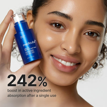 medicube_Exosome_Shot_Zero_2,000_PPM_Spicule_Facial_Serum_|_Liquid_Skin_Booster_Serum_|_Exosome,_AHA+BHA+PHA_|_Pore_Care,_Dead_Skin_Cells,_Skin_Texture_|_Korean_Skincare,_1.01_fl.oz